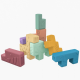 М'який розвиваючий набір Miniland Animal Blocks