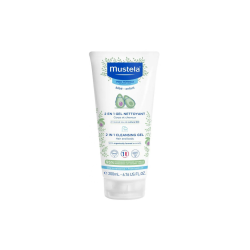 Mustela Очищуючий гель для волосся і тіла 0 міс.+