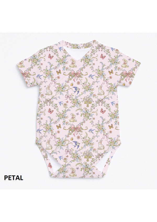Боді Kimono з кортким рукавом для немовлят з принтом на вибір My little pie