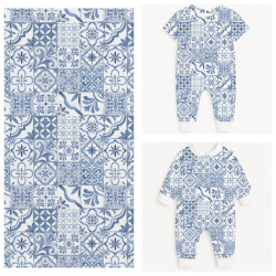 Ромпер My little pie AMALFI BLUE
