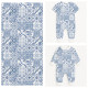 Ромпер My little pie AMALFI BLUE