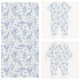 Ромпер My little pie BLUE TOILE AFRICA
