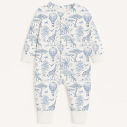 Ромпер My little pie BLUE TOILE AFRICA