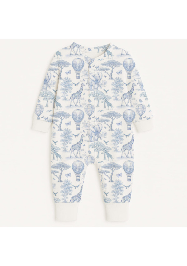 Ромпер My little pie BLUE TOILE AFRICA