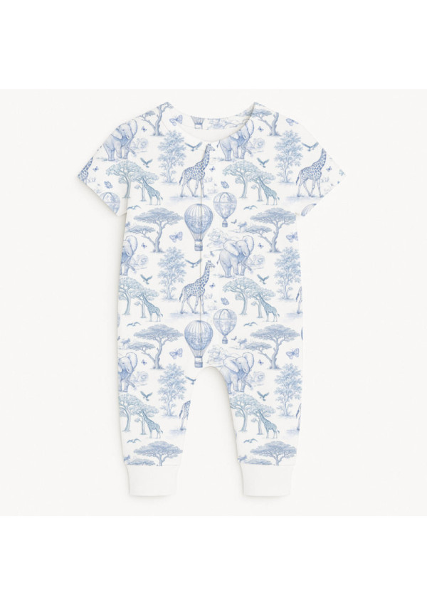 Ромпер My little pie BLUE TOILE AFRICA