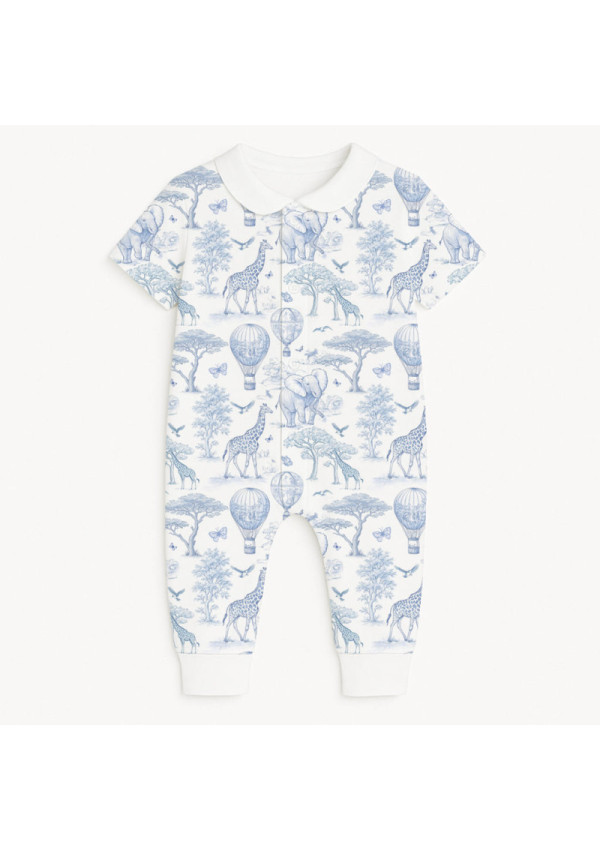 Ромпер My little pie BLUE TOILE AFRICA