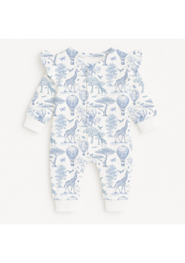 Ромпер My little pie BLUE TOILE AFRICA