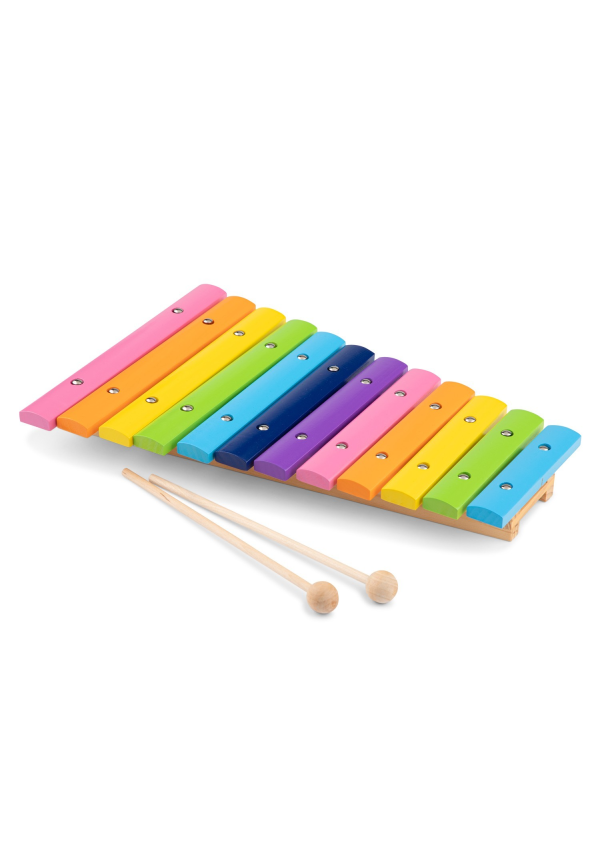 Дитячий ксилофон, New Classic Toys, дерев'яний, 12 тактів
