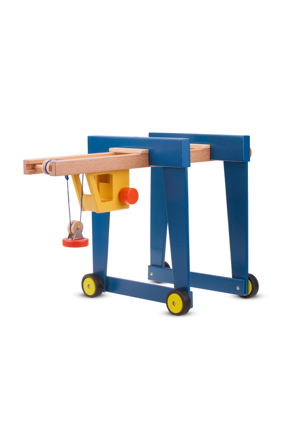 Іграшка "Контейнерний кран на колесах" New Classic Toys