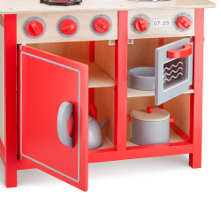Іграшкова кухня Bon Appetit DeLuxe RED New Classic Toys