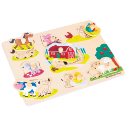 Пазл ігровий "Ферма" New Classic Toys