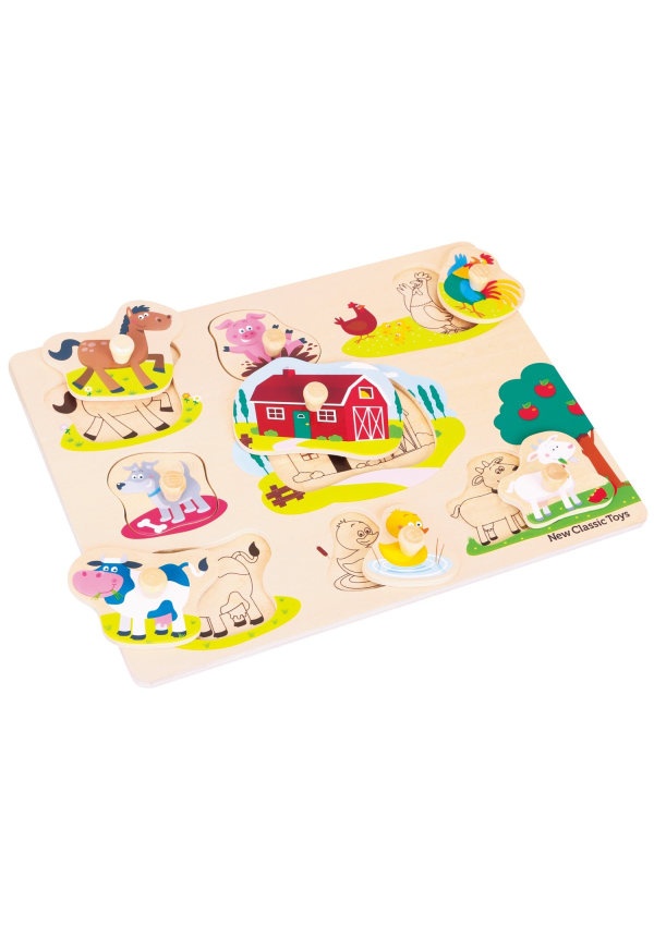 Пазл ігровий "Ферма" New Classic Toys