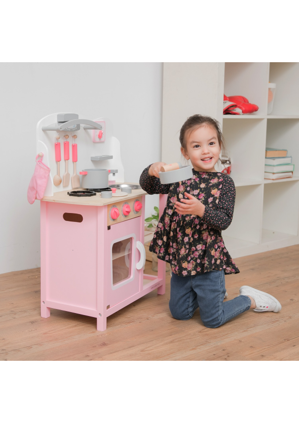 Іграшкова кухня Bon Appetit, колір рожевий New Classic Toys