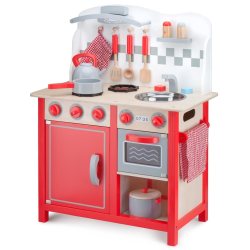 Іграшкова кухня Bon Appetit DeLuxe RED New Classic Toys