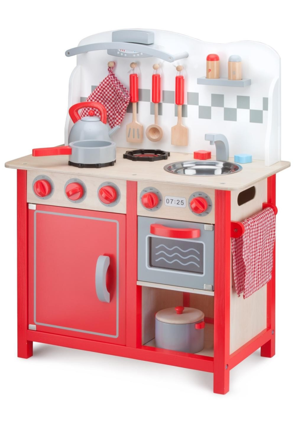 Іграшкова кухня Bon Appetit DeLuxe RED New Classic Toys