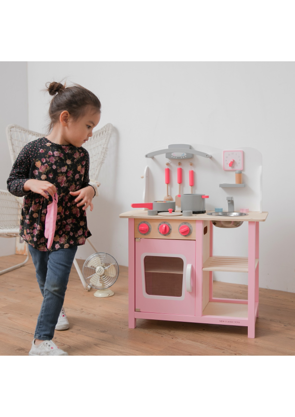 Іграшкова кухня Bon Appetit, колір рожевий New Classic Toys