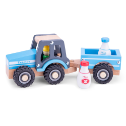 Іграшка "Трактор із причепом" New Classic Toys
