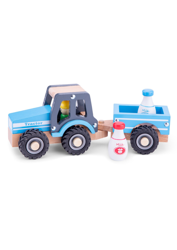 Іграшка "Трактор із причепом" New Classic Toys