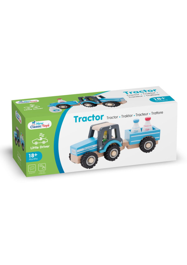Іграшка "Трактор із причепом" New Classic Toys