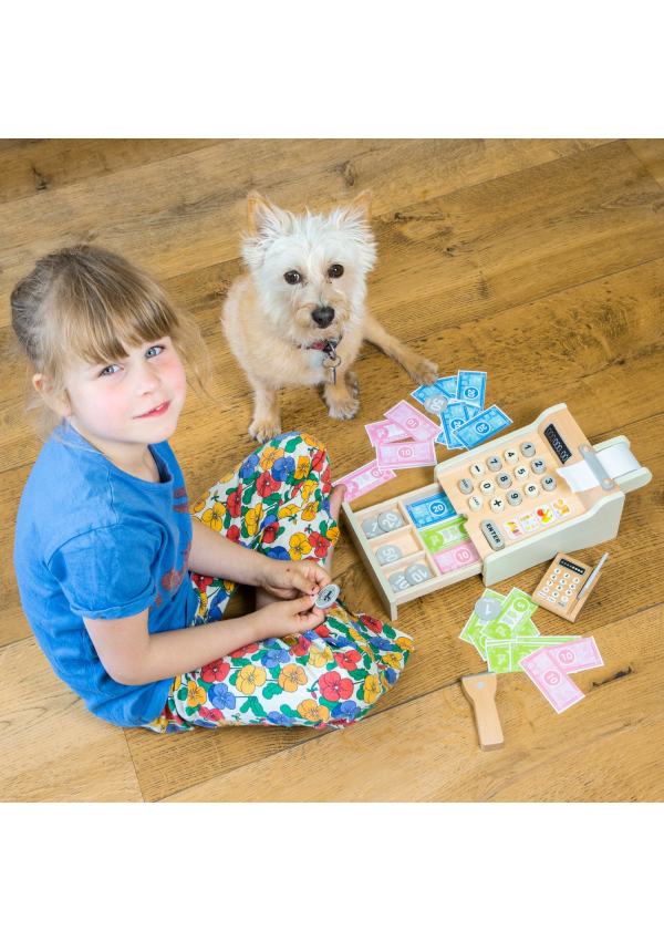 Касовий апарат, New Classic Toys, з монетами та кредитною карткою