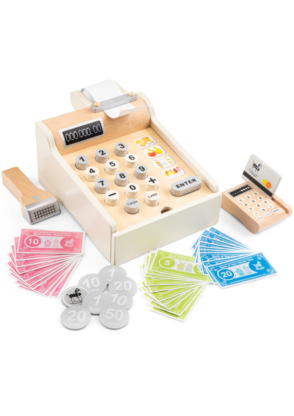 Касовий апарат, New Classic Toys, з монетами та кредитною карткою