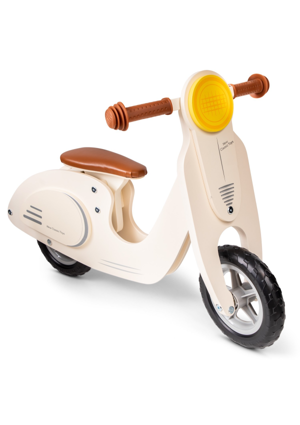 Скутер дитячий, білий New Classic Toys