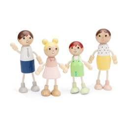 Ігровий набір New classic toys Ляльки лялькового будинку