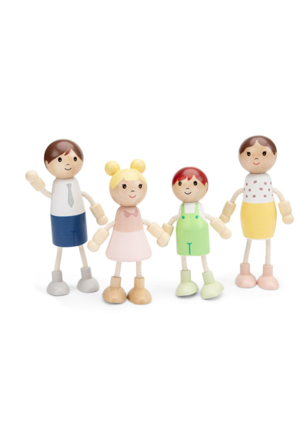 Ігровий набір New classic toys Ляльки лялькового будинку