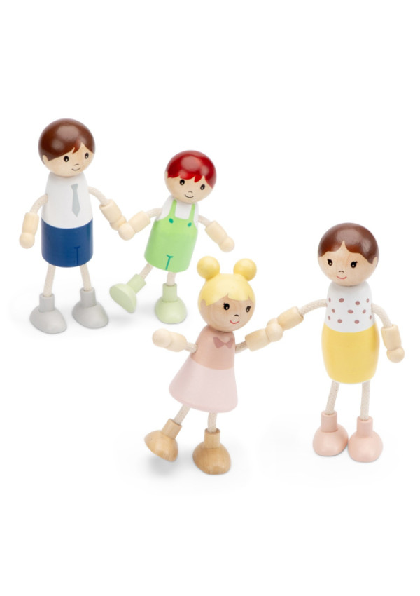 Ігровий набір New classic toys Ляльки лялькового будинку