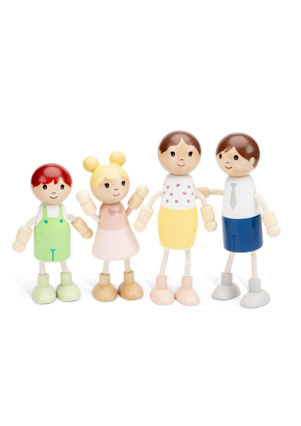 Ігровий набір New classic toys Ляльки лялькового будинку