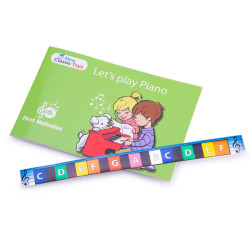 Музичний інструмент New Classic Toys Піаніно 18 клавіш червоне