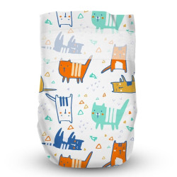 Підгузки Offspring Meow The Cat, розмір L, 9-13 кг, 36 шт.