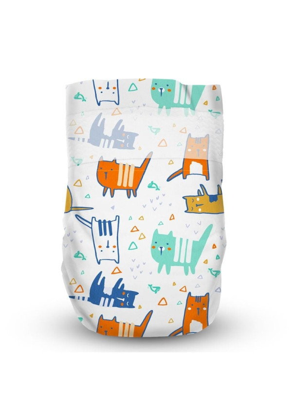 Підгузки Offspring Meow The Cat, розмір L, 9-13 кг, 36 шт.