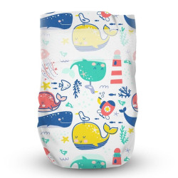 Підгузки Offspring Willy the Whale, розмір L, 9-13 кг, 36 шт.