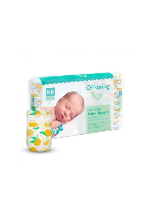 Підгузки Offspring Tangy Orange NB (до 4 кг) 56 шт.