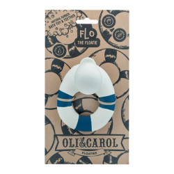 Oli&Carol Іграшка-прорізувач Морське каченя, колір синій