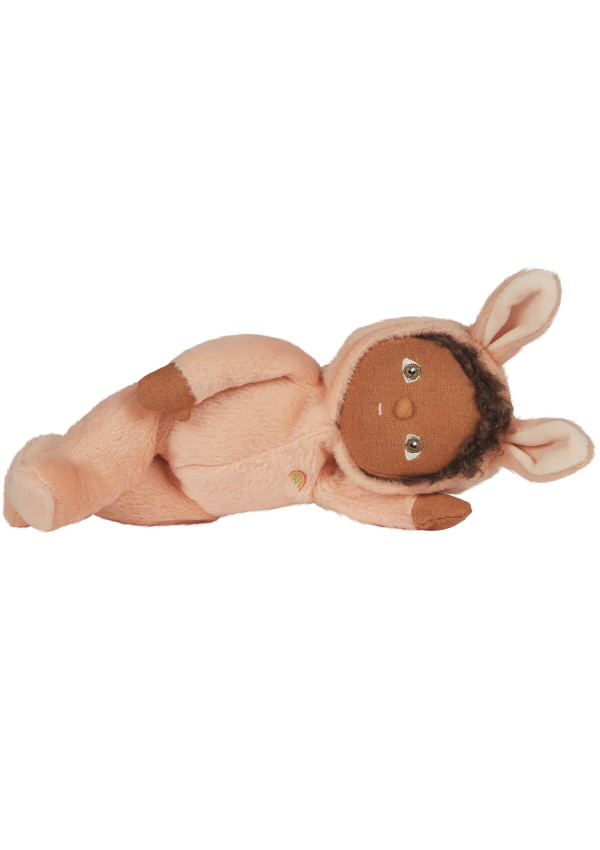 Olliella Міні-лялька Dinky Dinkum: Кролик Бебс (абрикосовий)