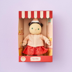 Olliella Лялька Dress Me Dinky: Софі Сандей Червона