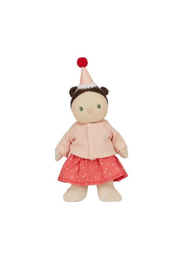 Olliella Лялька Dress Me Dinky: Софі Сандей Червона