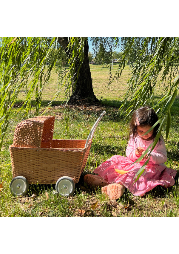 Olliella Кошик Візочок Перламутровий