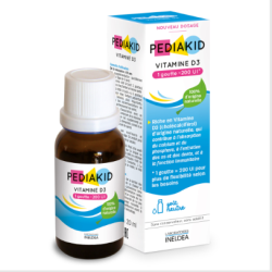 Натуральний вітамін D3 PEDIAKID VITAMINE D3 каплі, 20 мл
