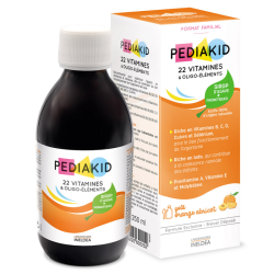 PEDIAKID Питний 22 вітаміни та оліго-елементи 250 мл - для здорового фізичного розвитку
