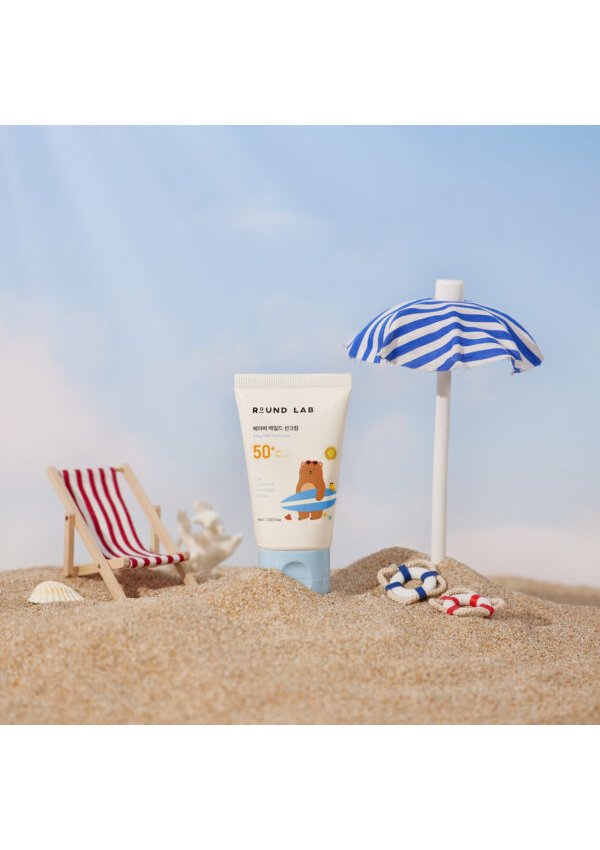 ROUND LAB Baby Mild Sunscreen 60 ml Дитячий сонцезахисний крем