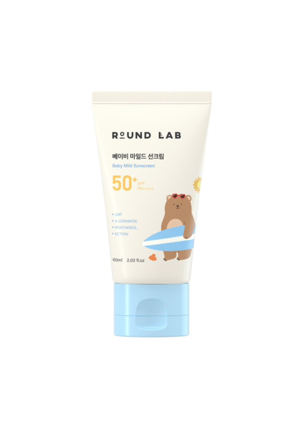 ROUND LAB Baby Mild Sunscreen 60 ml Дитячий сонцезахисний крем