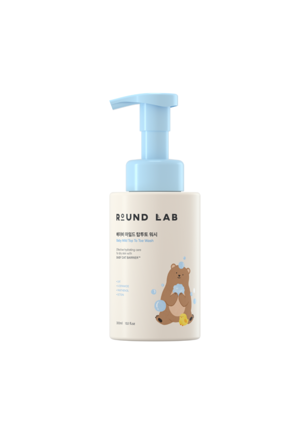 ROUND LAB Baby Mild Top To Toe Wash 300 ml Дитяча пінка для купання 