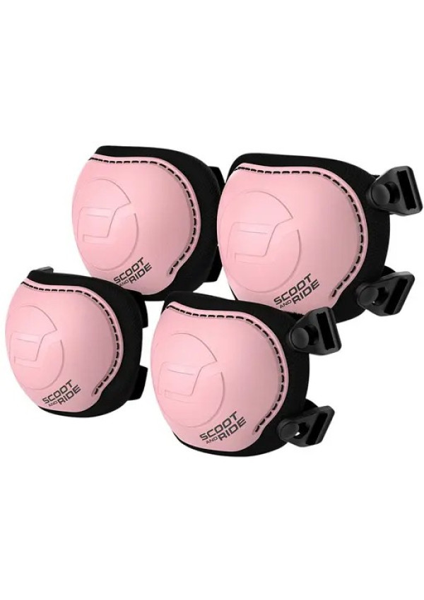 Комплект захисний дитячий Scoot and Ride, рожевий, для дитини XXS, до 25 кг