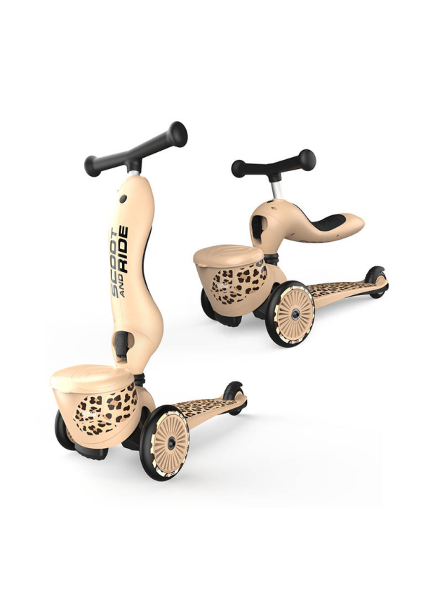 Самокат Scoot and Ride серії Highwaykick-1 Lifestyle леопард, 1-5років
