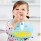 SKIP HOP Нагрудник силіконовий Єдиноріг