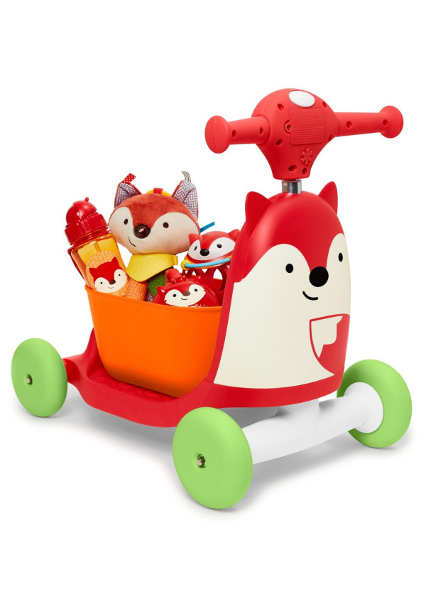 SKIP HOP Самокат/толокар 3 в 1 ZOO Лисиця