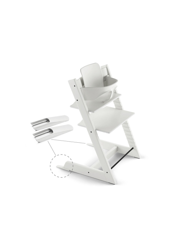 Stokke Спинка з обмежувачем Tripp Trapp Baby Set White